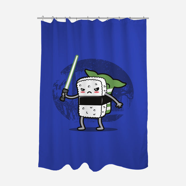 Sushi Training-None-Polyester-Shower Curtain-Boggs Nicolas