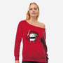 Sushi Training-Womens-Off Shoulder-Sweatshirt-Boggs Nicolas