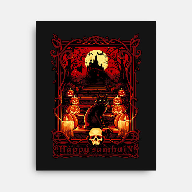 Happy Samhain-None-Stretched-Canvas-daobiwan