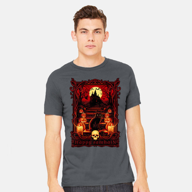 Happy Samhain-Mens-Heavyweight-Tee-daobiwan