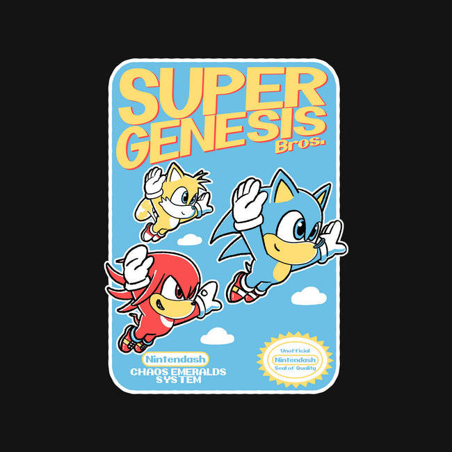 Super Genesis Bros-Unisex-Baseball-Tee-naomori