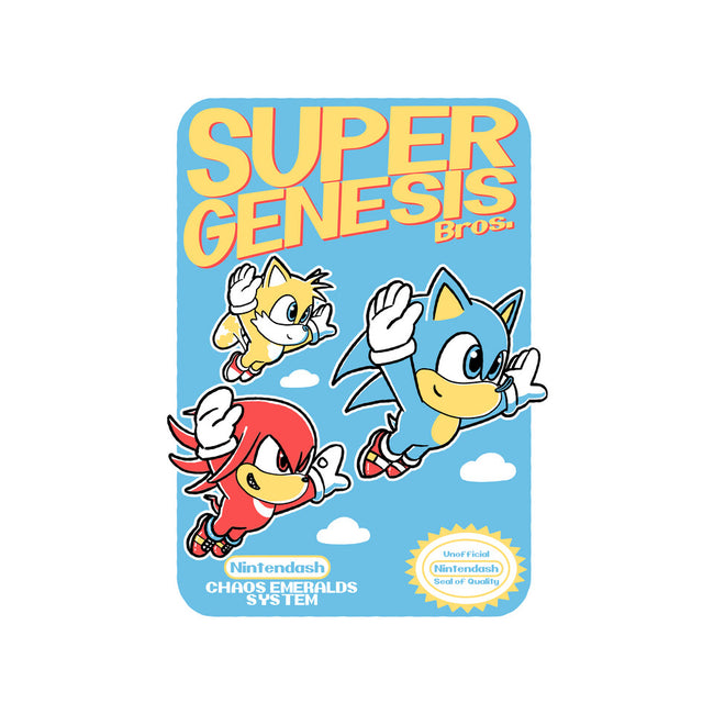 Super Genesis Bros-None-Glossy-Sticker-naomori