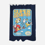 Super Genesis Bros-None-Polyester-Shower Curtain-naomori