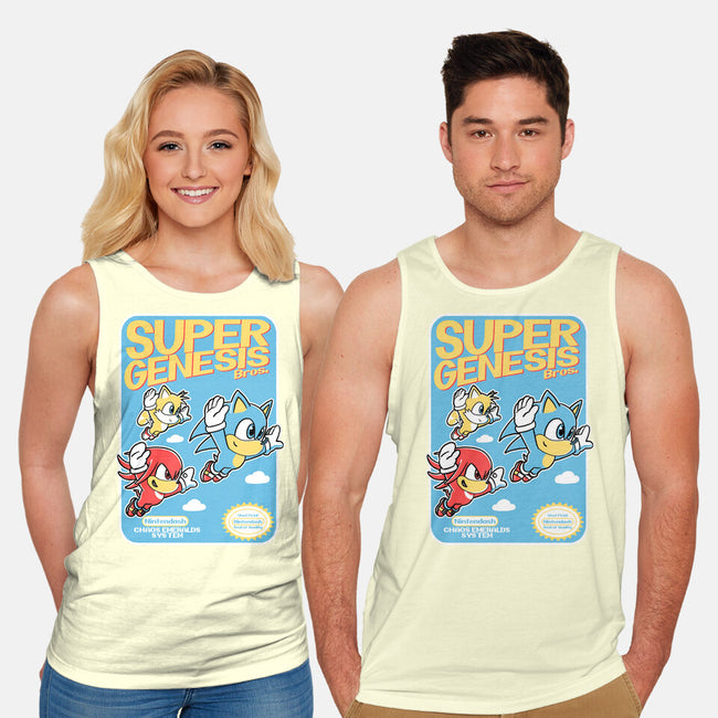 Super Genesis Bros-Unisex-Basic-Tank-naomori