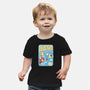 Super Genesis Bros-Baby-Basic-Tee-naomori