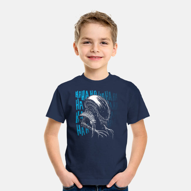 No One Can Hear You Laugh-Youth-Basic-Tee-kharmazero