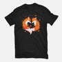 Falling In Love-Womens-Fitted-Tee-kharmazero