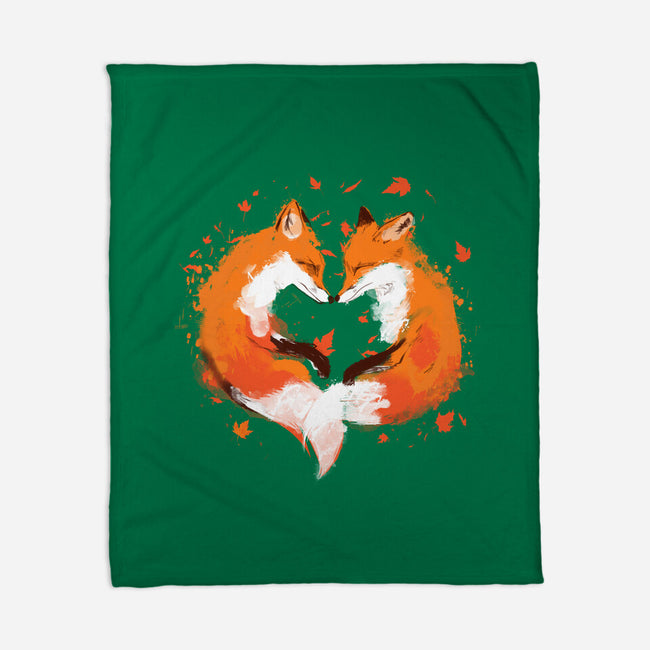 Falling In Love-None-Fleece-Blanket-kharmazero