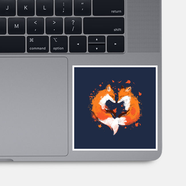 Falling In Love-None-Glossy-Sticker-kharmazero