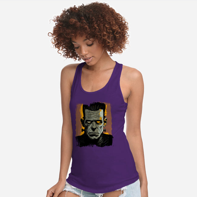 The Modern Prometheus-Womens-Racerback-Tank-kharmazero