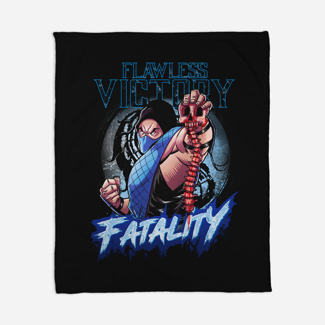 Flawless Victory Fatality-None-Fleece-Blanket-Diego Oliver