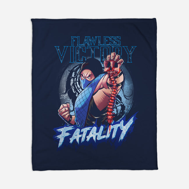 Flawless Victory Fatality-None-Fleece-Blanket-Diego Oliver