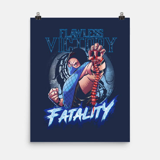 Flawless Victory Fatality-None-Matte-Poster-Diego Oliver