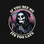 Too Late-Unisex-Basic-Tank-fanfreak1