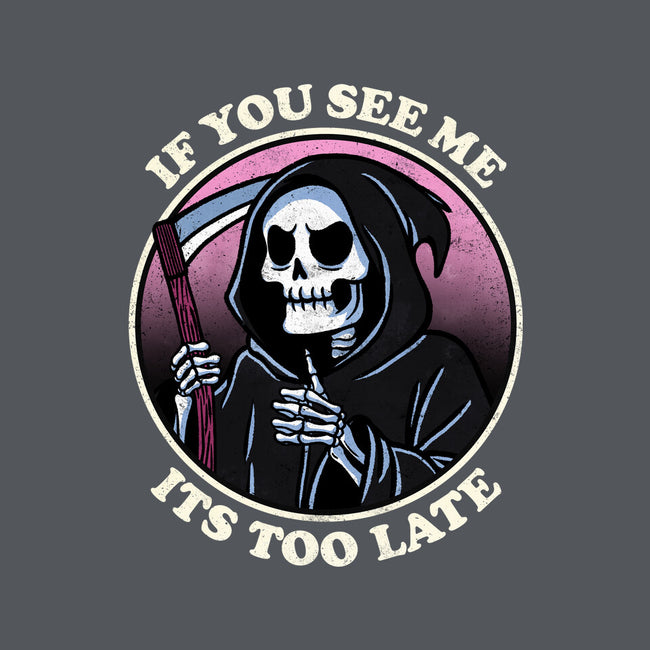 Too Late-None-Removable Cover w Insert-Throw Pillow-fanfreak1