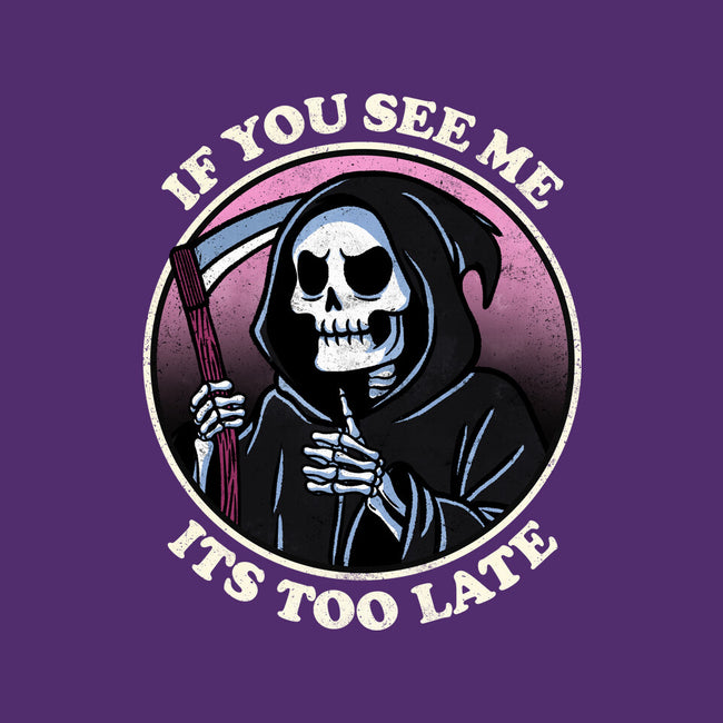 Too Late-None-Removable Cover w Insert-Throw Pillow-fanfreak1