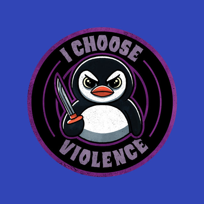 Violent Penguin-None-Removable Cover w Insert-Throw Pillow-fanfreak1