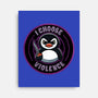 Violent Penguin-None-Stretched-Canvas-fanfreak1