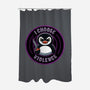 Violent Penguin-None-Polyester-Shower Curtain-fanfreak1