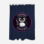 Violent Penguin-None-Polyester-Shower Curtain-fanfreak1