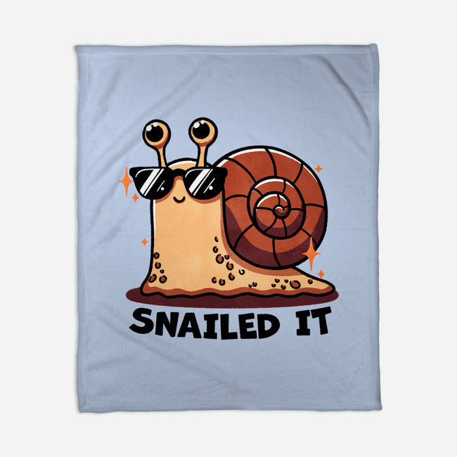 Snailed It-None-Fleece-Blanket-fanfreak1