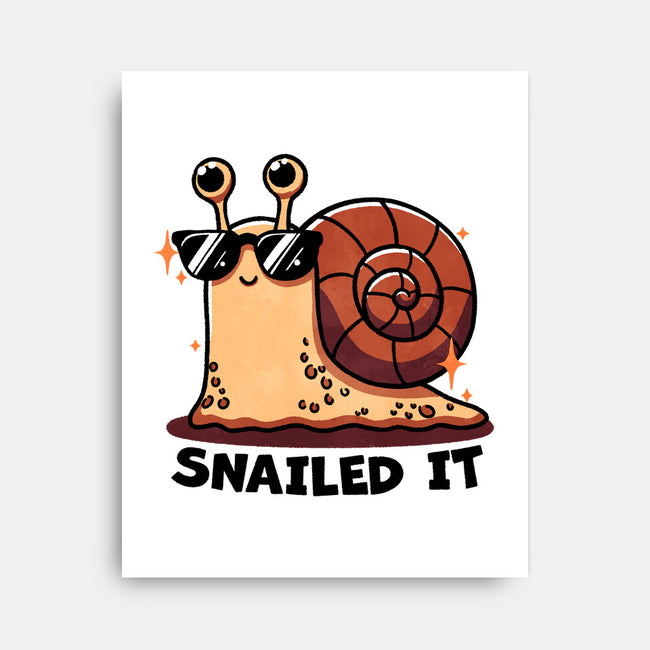 Snailed It-None-Stretched-Canvas-fanfreak1