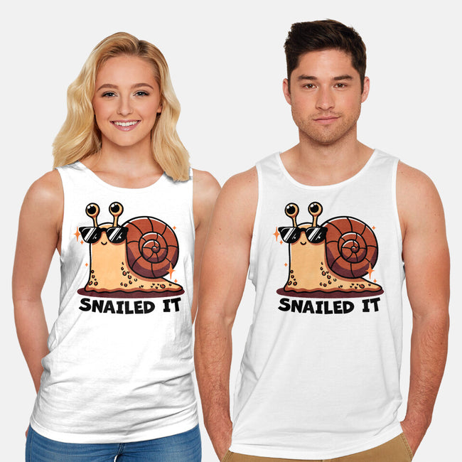 Snailed It-Unisex-Basic-Tank-fanfreak1