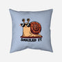 Snailed It-None-Removable Cover w Insert-Throw Pillow-fanfreak1