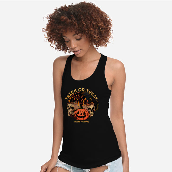 Choose Your Fate-Womens-Racerback-Tank-fanfreak1