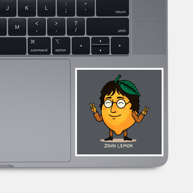 John Lemon-None-Glossy-Sticker-fanfreak1