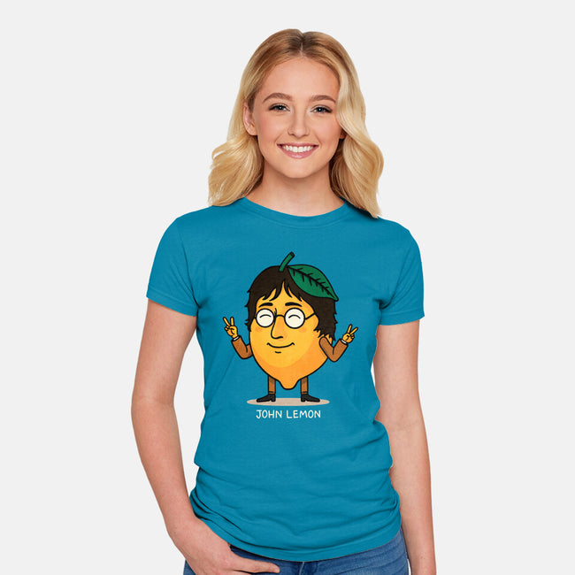 John Lemon-Womens-Fitted-Tee-fanfreak1