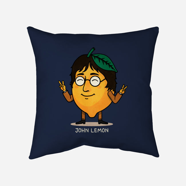 John Lemon-None-Removable Cover w Insert-Throw Pillow-fanfreak1