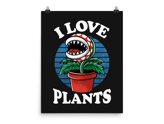 I Love Plants