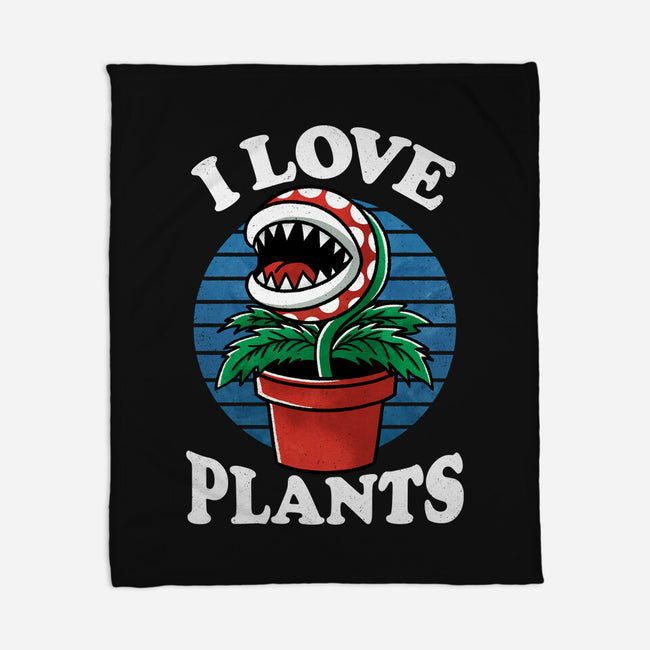 I Love Plants-None-Fleece-Blanket-fanfreak1