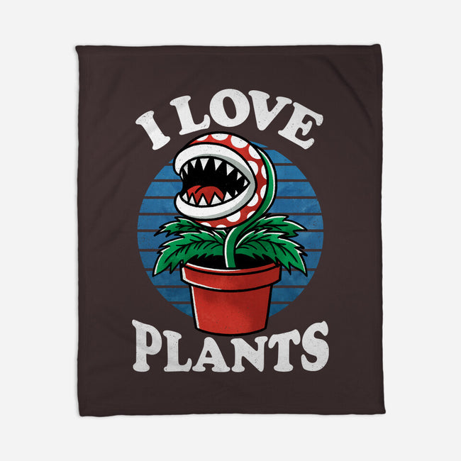 I Love Plants-None-Fleece-Blanket-fanfreak1