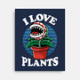 I Love Plants-None-Stretched-Canvas-fanfreak1