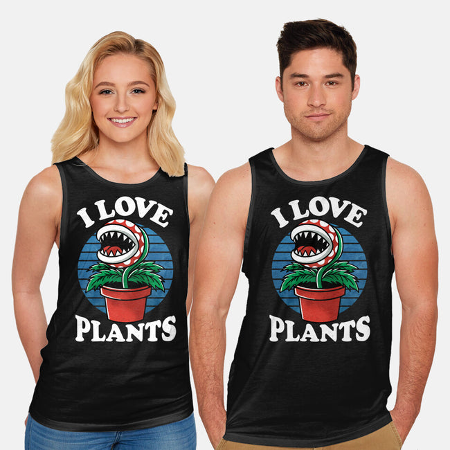 I Love Plants-Unisex-Basic-Tank-fanfreak1