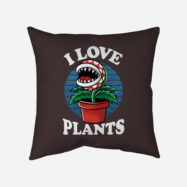 I Love Plants-None-Removable Cover w Insert-Throw Pillow-fanfreak1