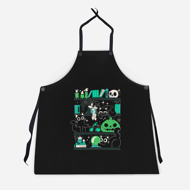 Magic Shelf-Unisex-Kitchen-Apron-yumie