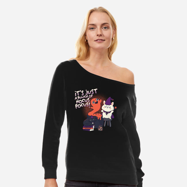 Spooky Night-Womens-Off Shoulder-Sweatshirt-Freecheese