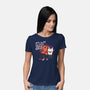 Spooky Night-Womens-Basic-Tee-Freecheese