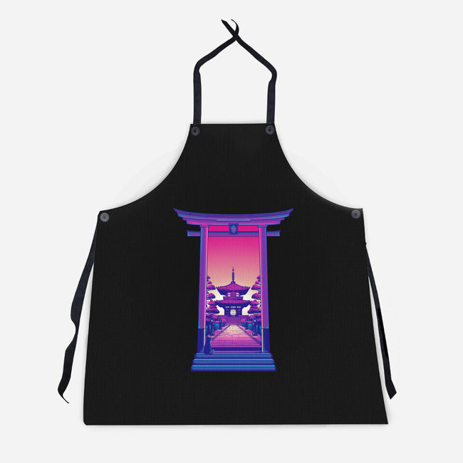 Magic Door-Unisex-Kitchen-Apron-sebasebi