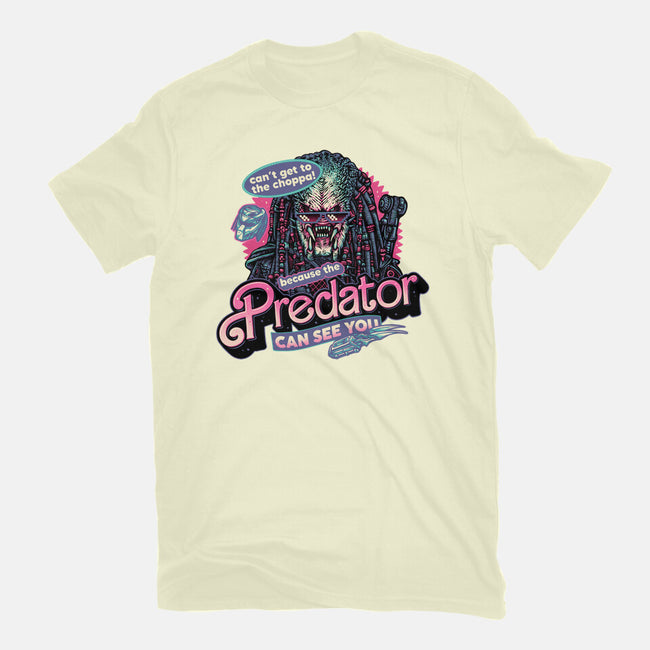 Predator Can See You-Mens-Basic-Tee-glitchygorilla