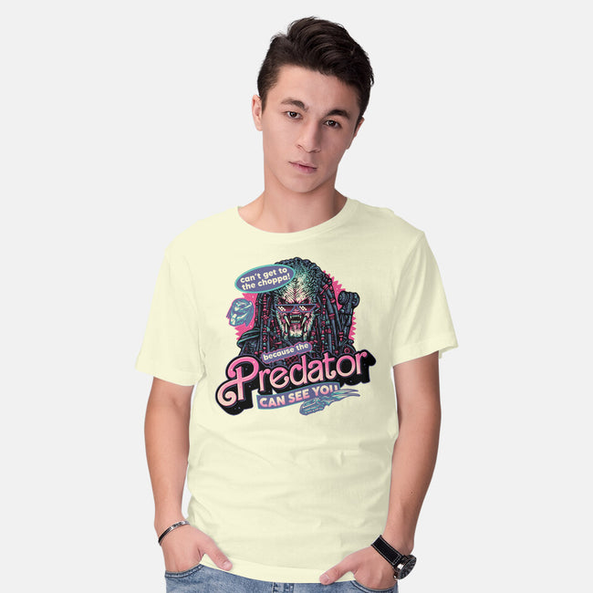 Predator Can See You-Mens-Basic-Tee-glitchygorilla