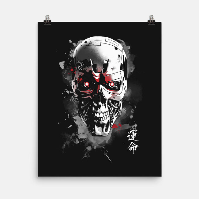 Ink T-800-None-Matte-Poster-ddjvigo