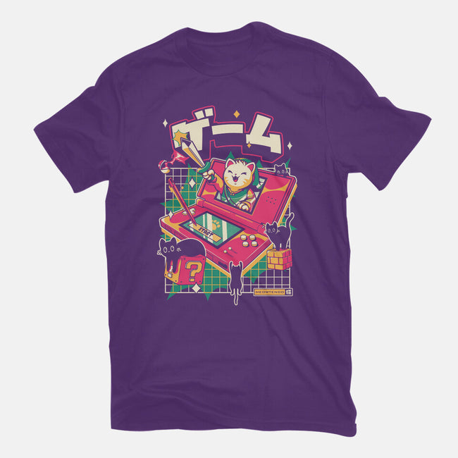 Meowtendo DS-Mens-Basic-Tee-Yuri Santos Art