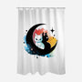 Moon Color Kittens-None-Polyester-Shower Curtain-Vallina84