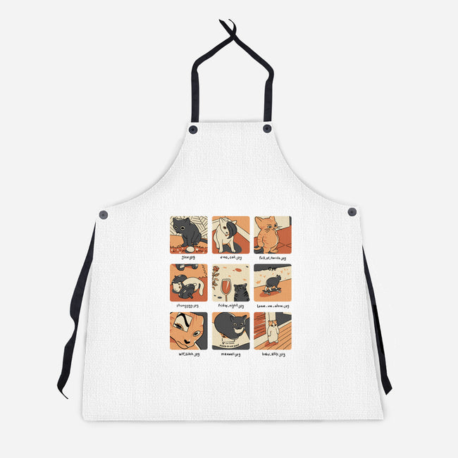 Cat Meme-Unisex-Kitchen-Apron-yumie