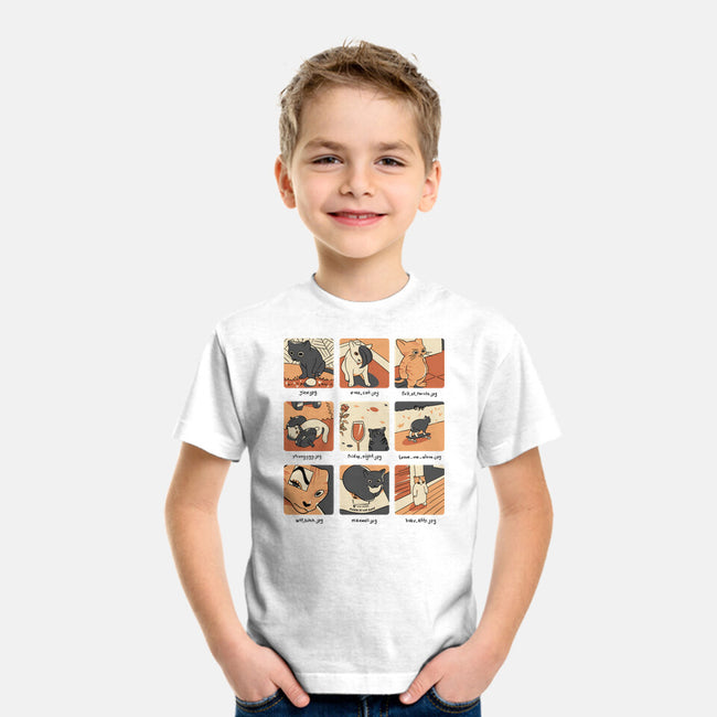 Cat Meme-Youth-Basic-Tee-yumie