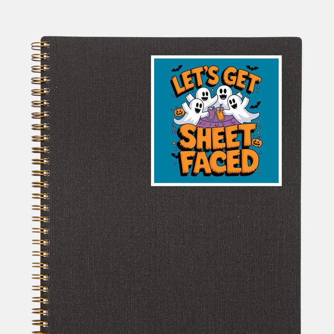 Let's Get Sheet Faced-None-Glossy-Sticker-Kordiush